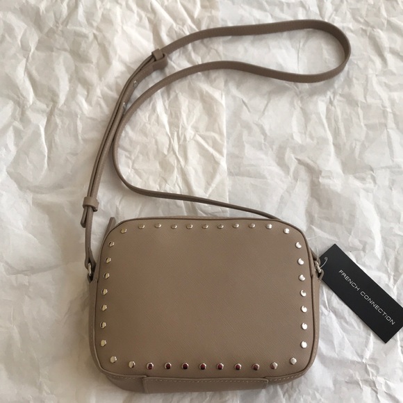 French Connection Handbags - French Connection Studded Crossbody Bag